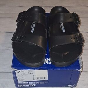 Birkenstock Men's Arizona Essentials Eva Sandals Black Size 11 NWT.